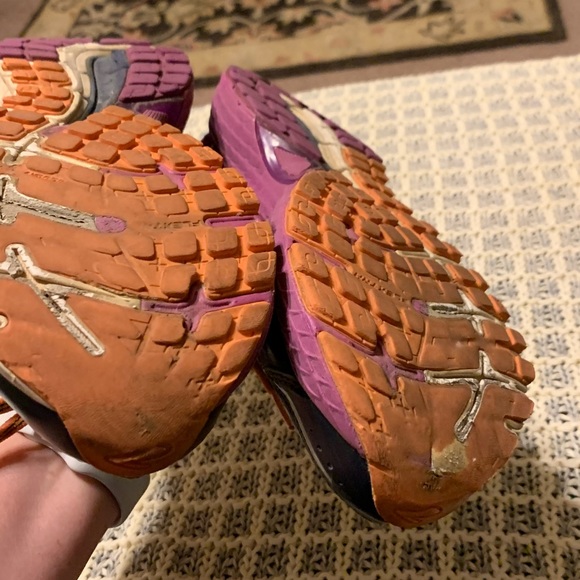 Sz 9 Brooks Adrenaline GTS 15 Blue Purple Orange - Picture 13 of 14